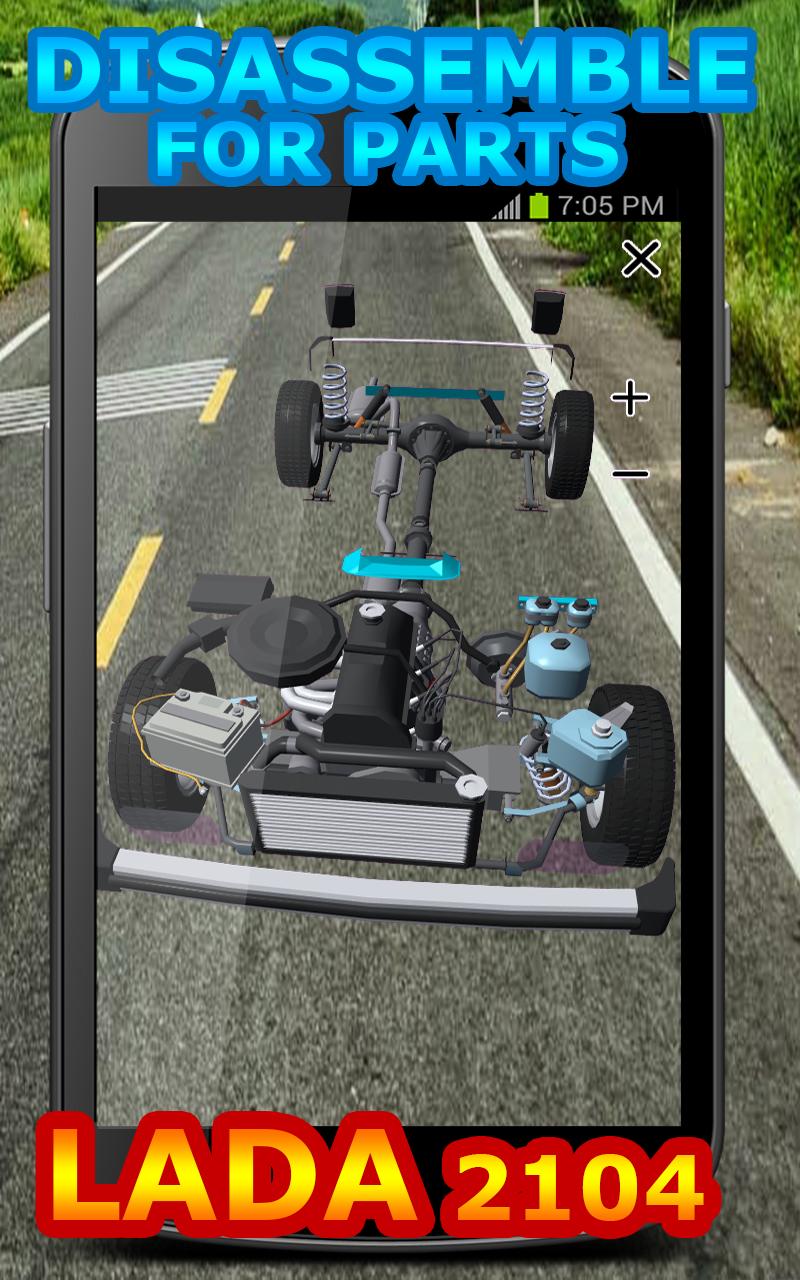 Disassemble Parts LADA 2104