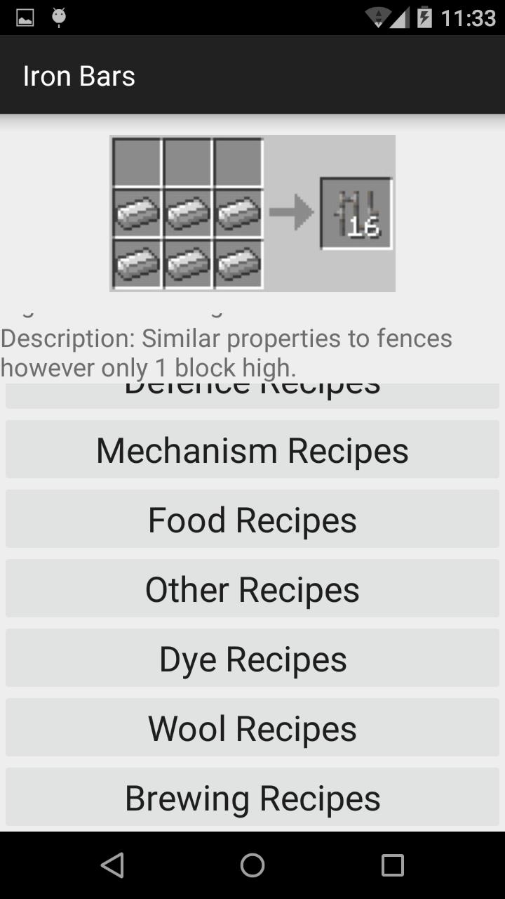 Crafting Helper for Minecraft