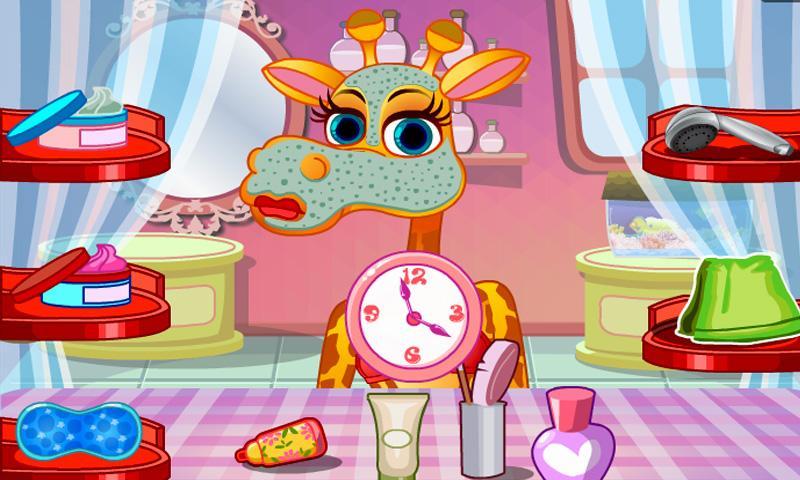 Giraffe Spa Games for Girls