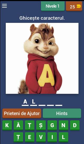 Personajul din Desene