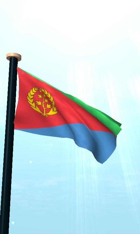 Eritrea Flag 3D Free Wallpaper