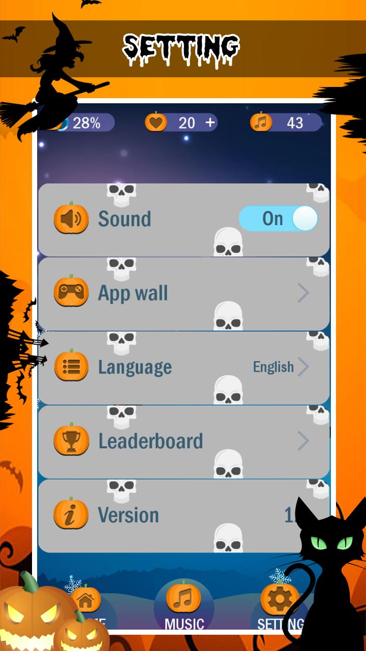 Piano Tiles - Halloween Theme Song