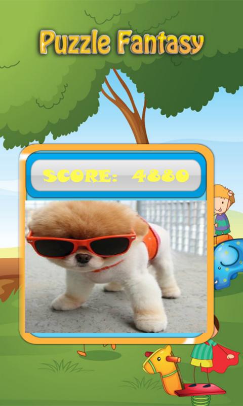 Cute Puppies Tiles Puzzle