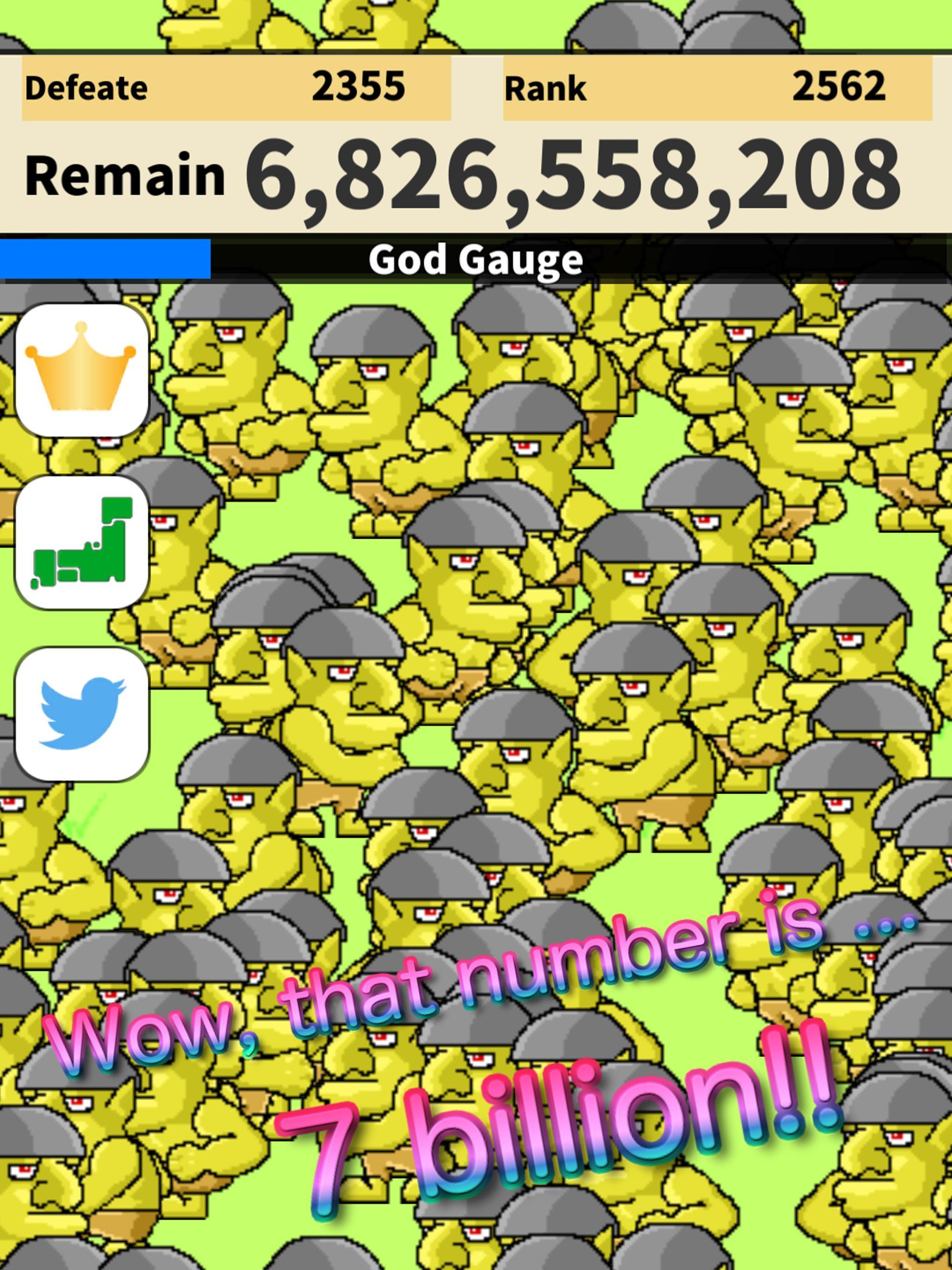 7 Billion Goblin -A pretty brutal hit game-