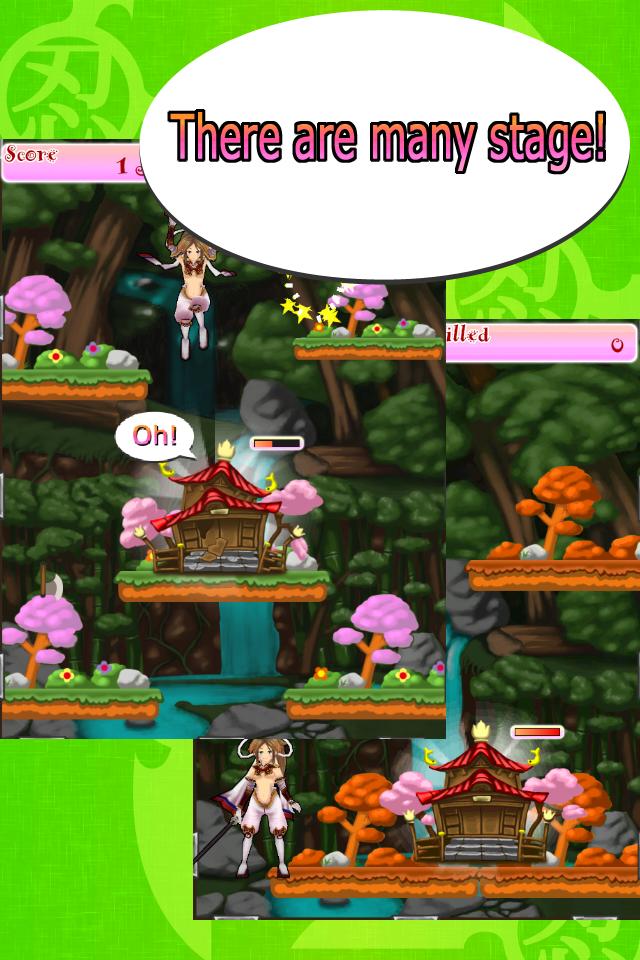 Play!  Ninja Girl Defense War!!