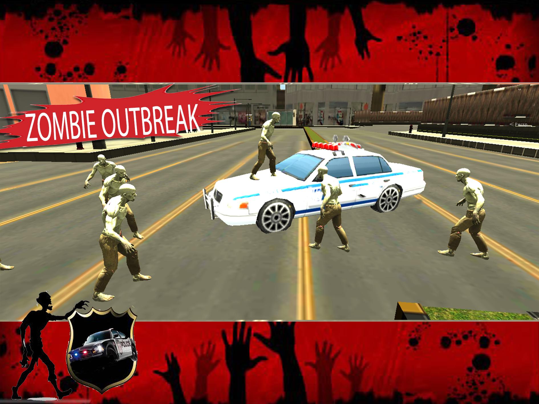 Police Car Chase Vs  Zombie