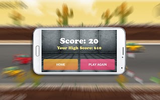 Hill turbo racing fever car