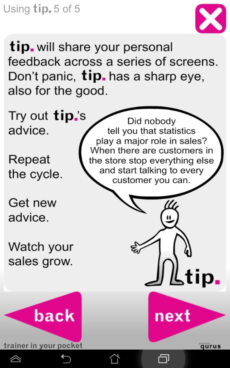 TIP - Trainer In your Pocket