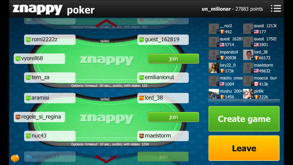 Poker Znappy