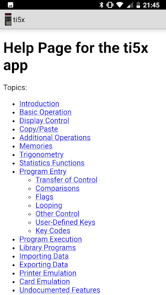 Emulator for TI-59 Calculator