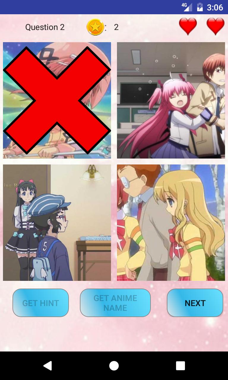 Find extra anime quiz