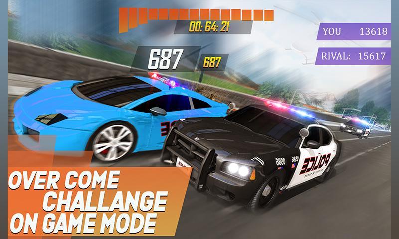 Police Car Drift Racing Simulator 3D