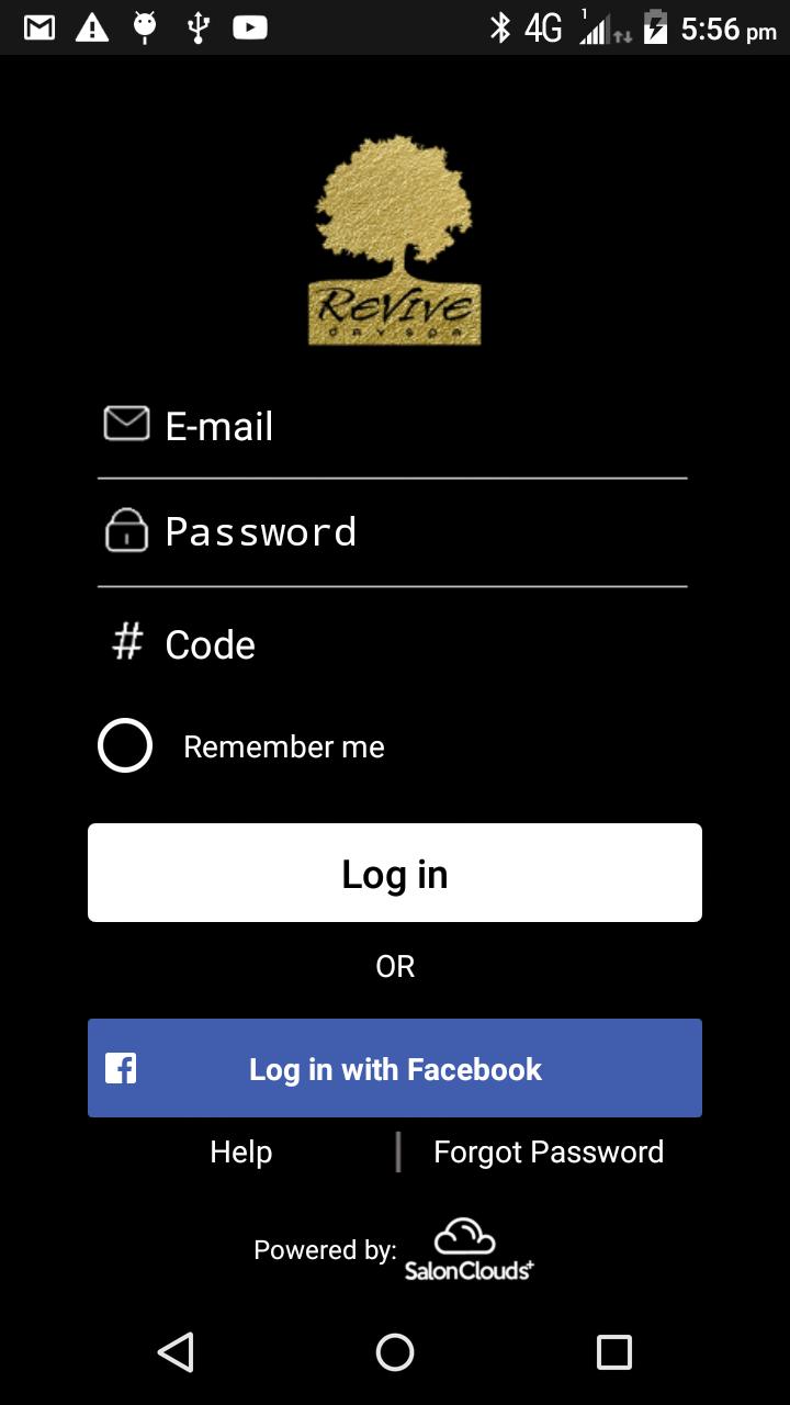 Revive Day Spa Team App