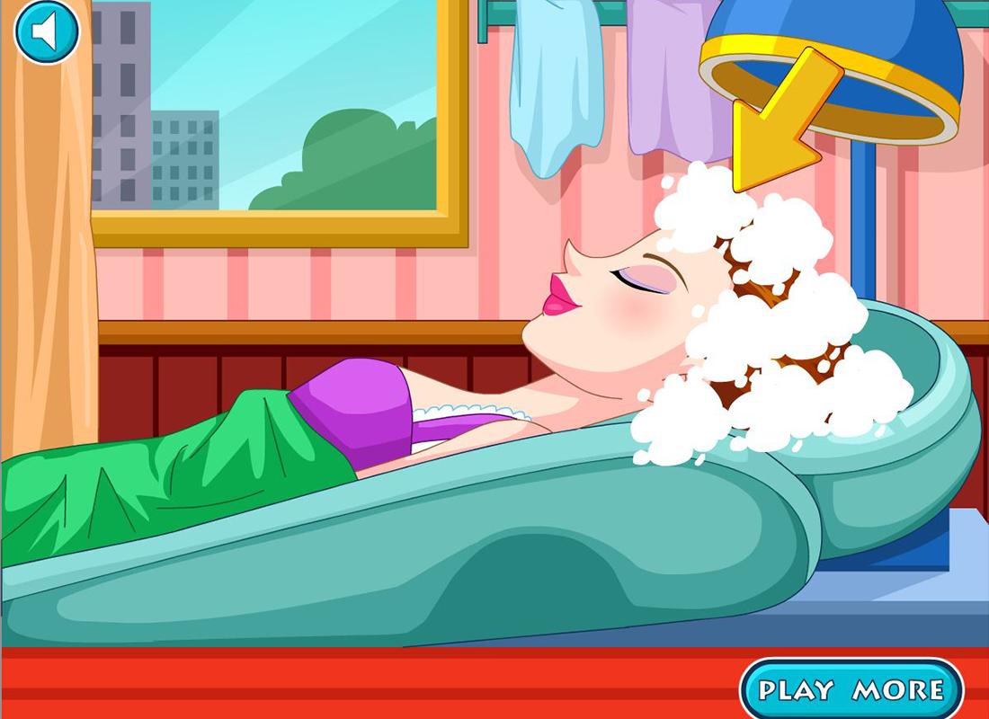 Hairdresser Game On Vacation