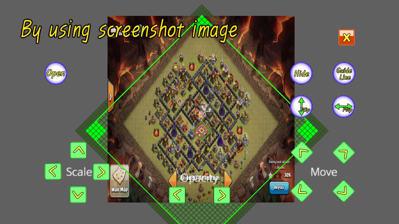 Simulator for clash of clans