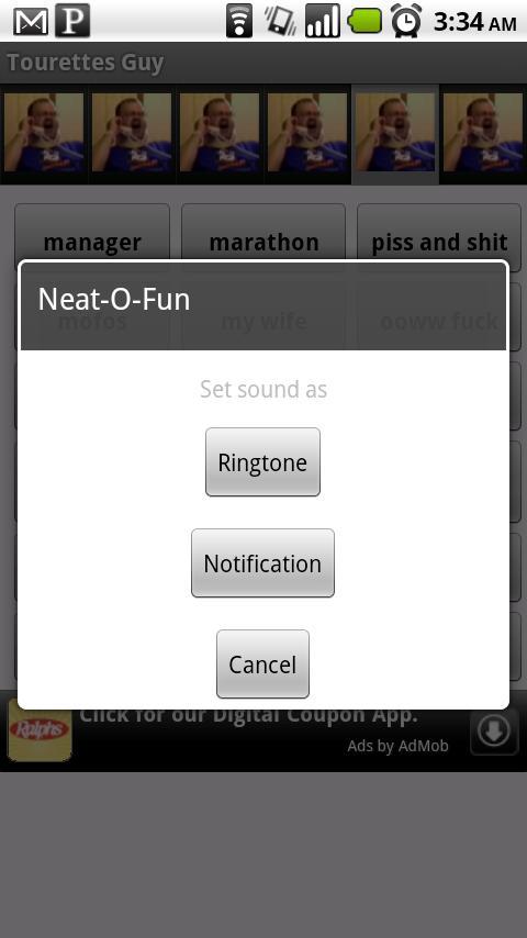 Tourettes Guy Soundboard