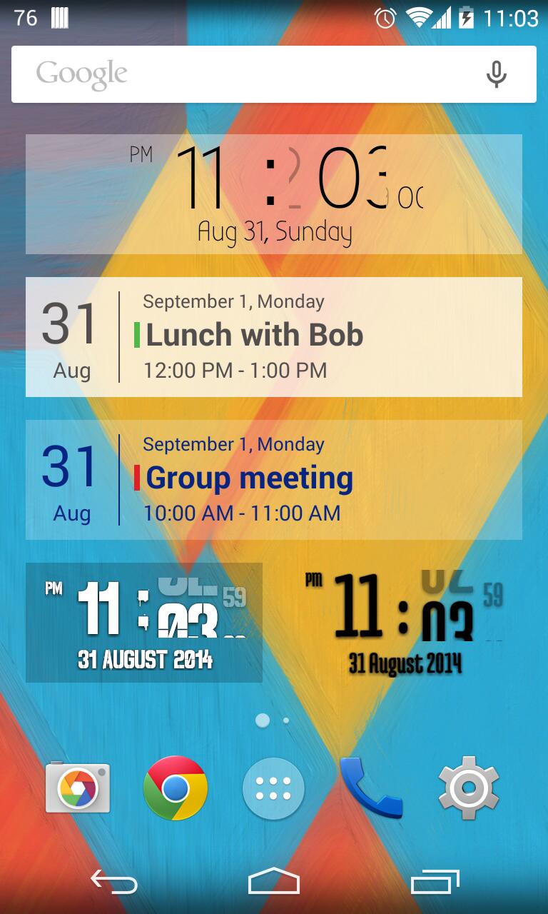 a+ widgets (trial)