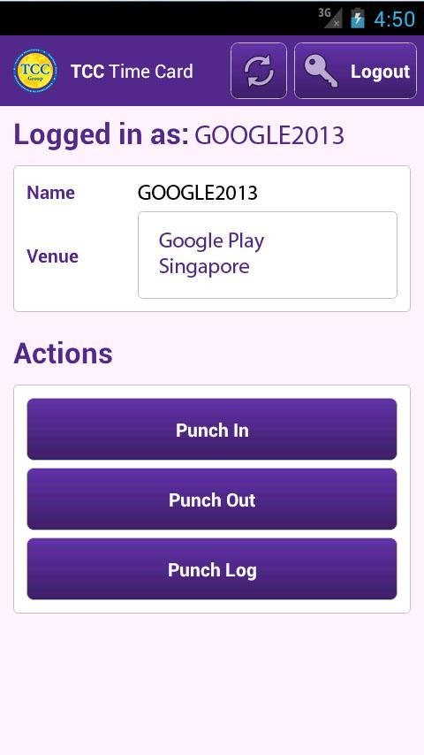 TCC Mobile Attendance App