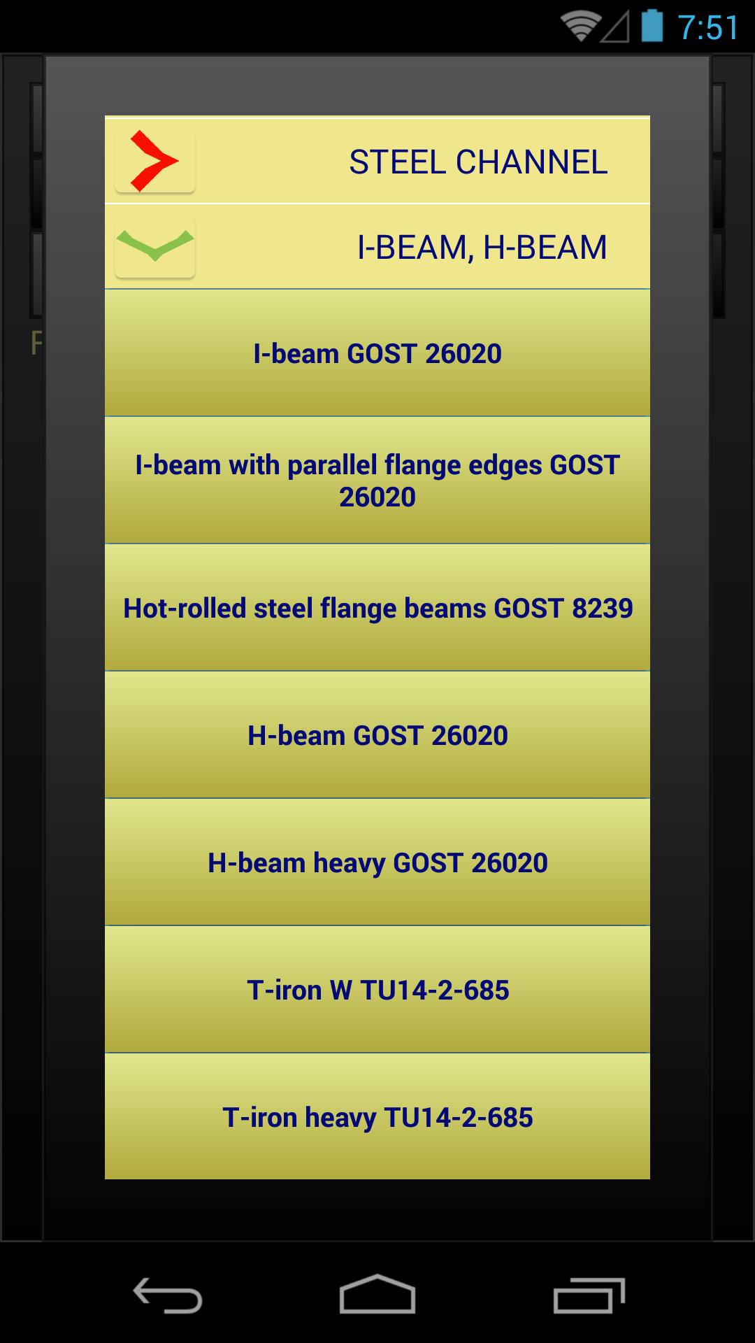 Metals fast calculator