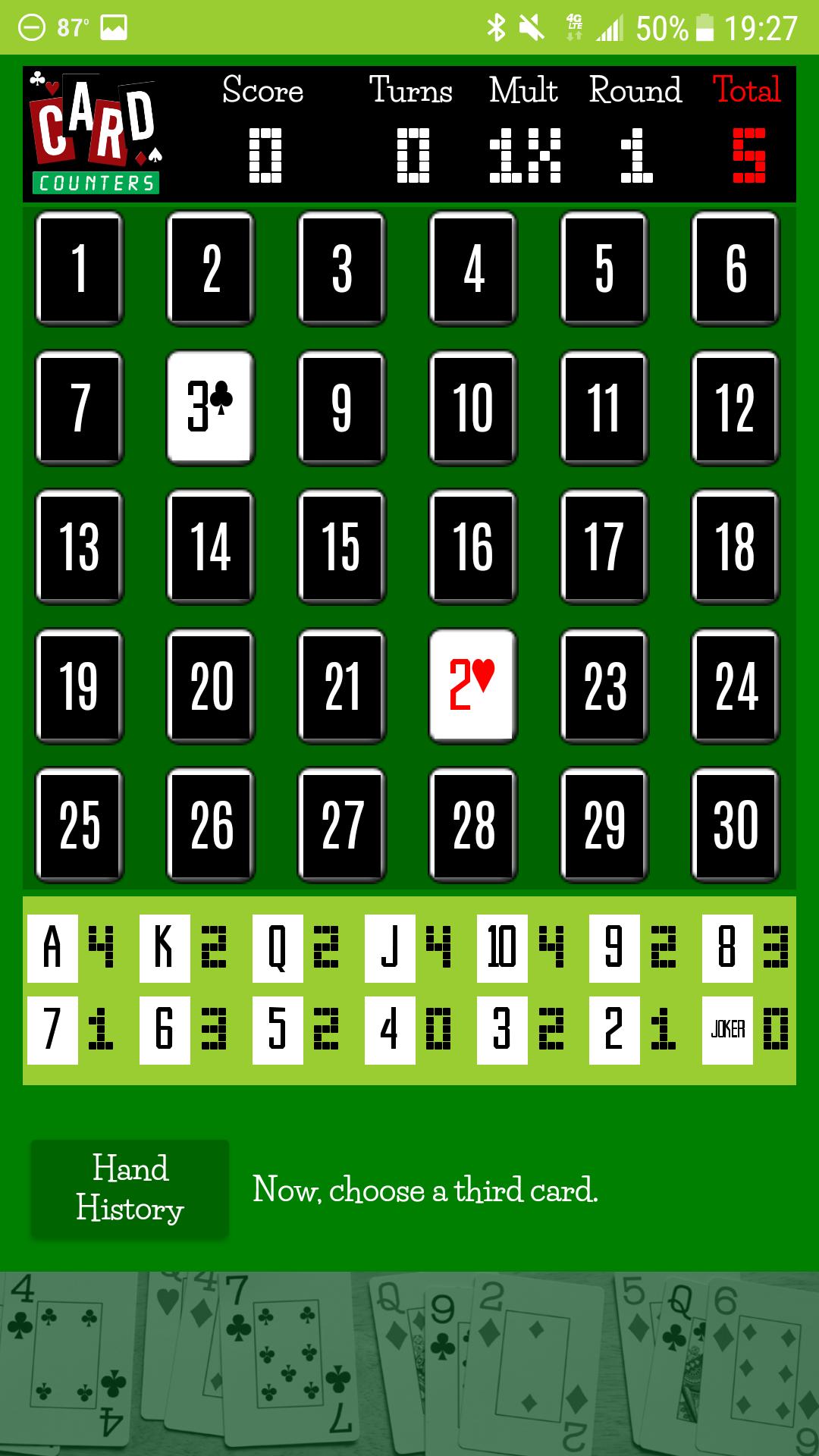 CardCounters Memory Blackjack Game!