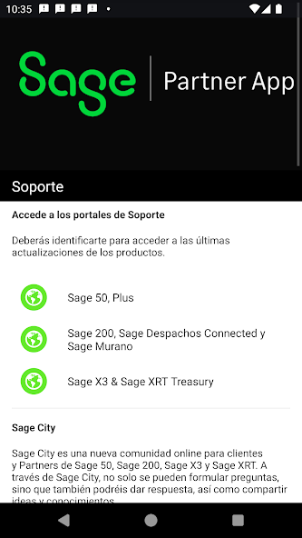 Sage Partner App