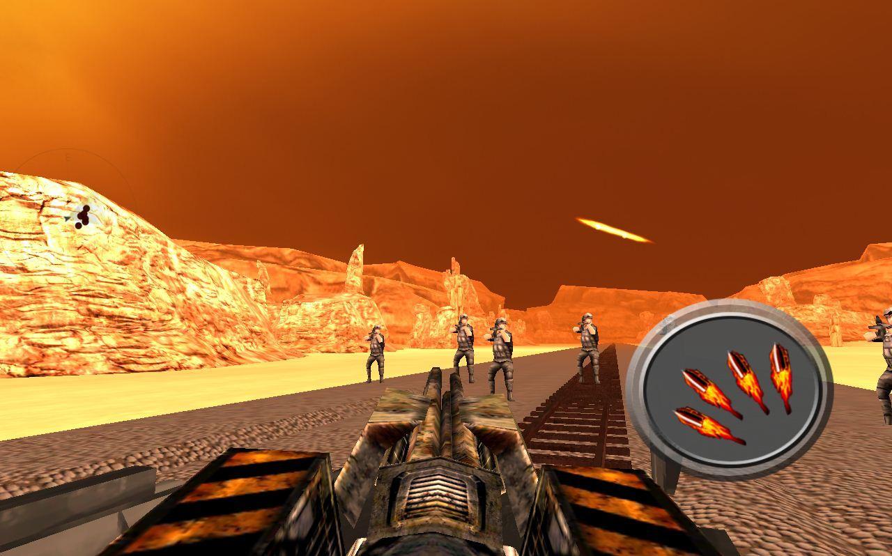 Gunship Battle Gunner Train 3D