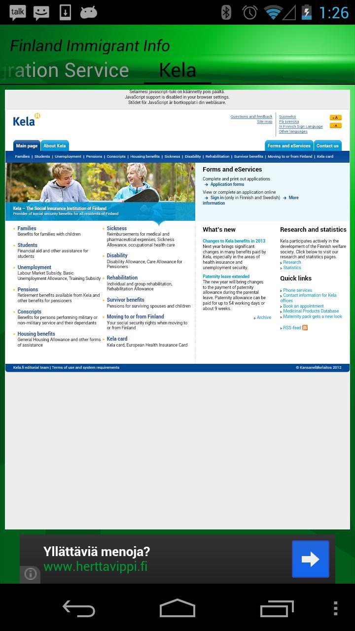 Immigration Info Finland