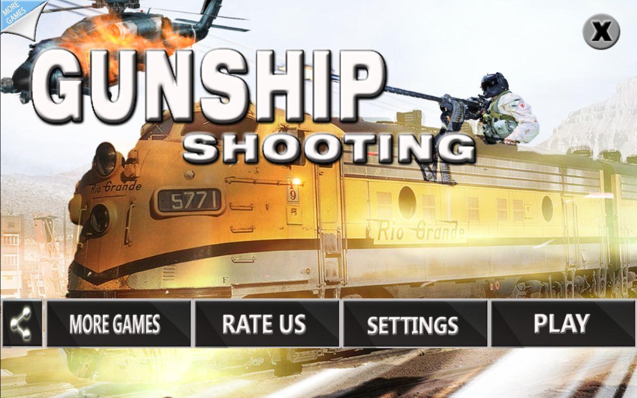 Gunship Battle Gunner Train 3D