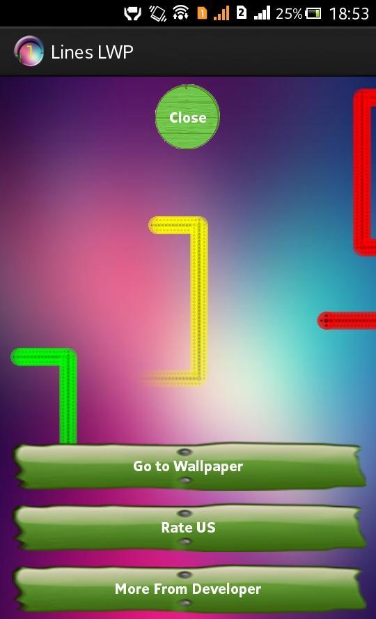 Nexus Line Live Wallpaper