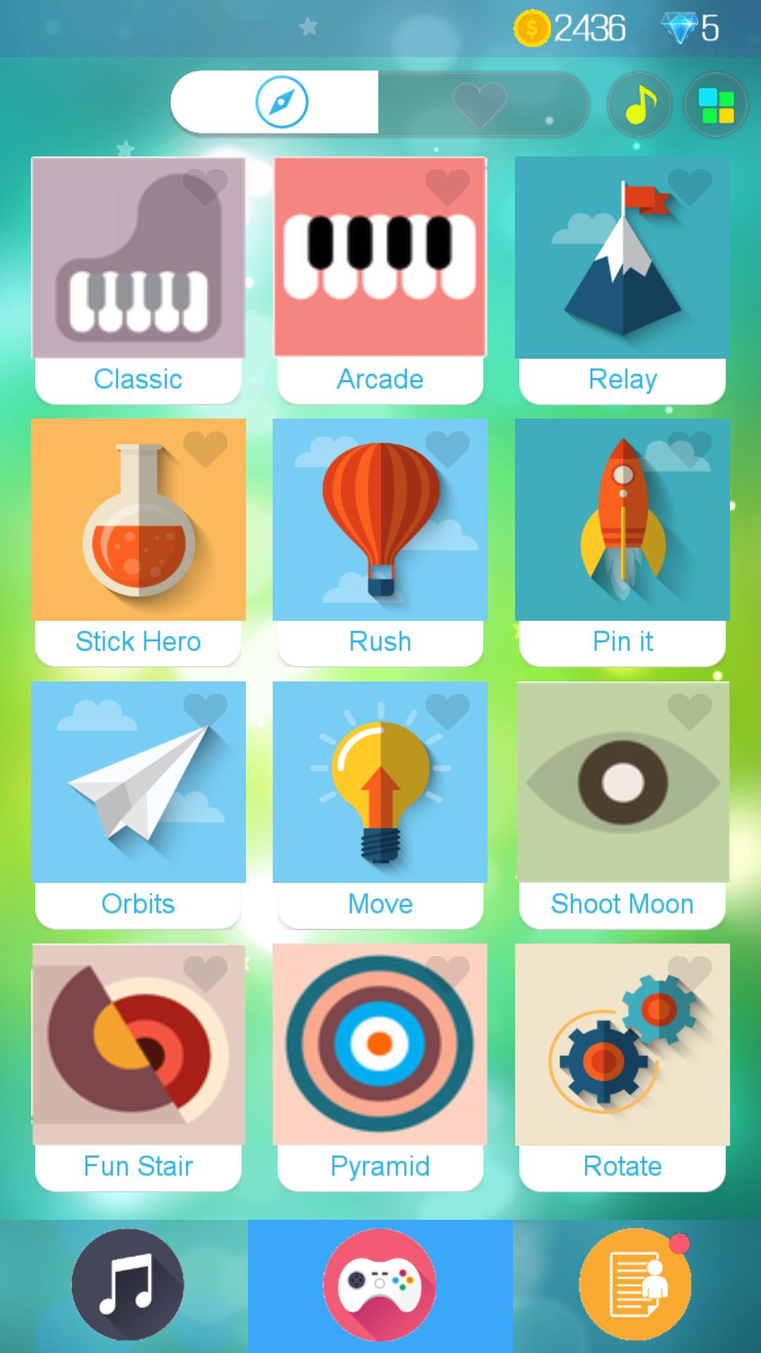 Piano Music Tiles Challenges 2