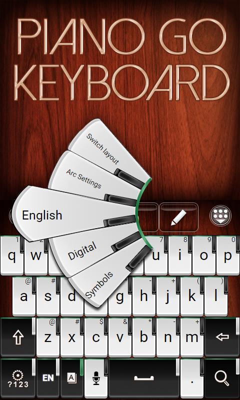 Piano GO Keyboard Theme