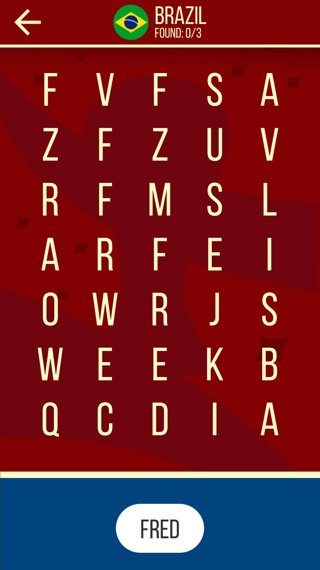 Word Search Cup 2018