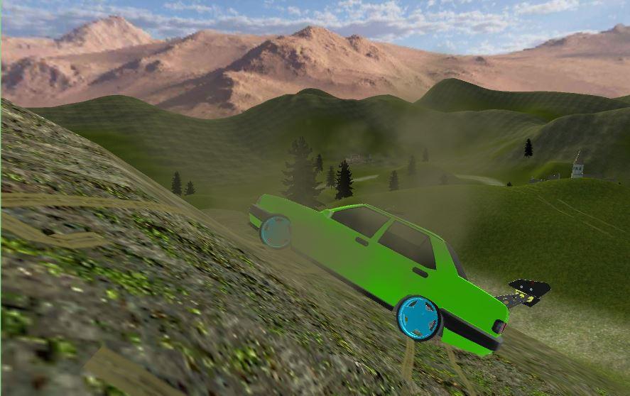 Lowland Car Drift Simulation