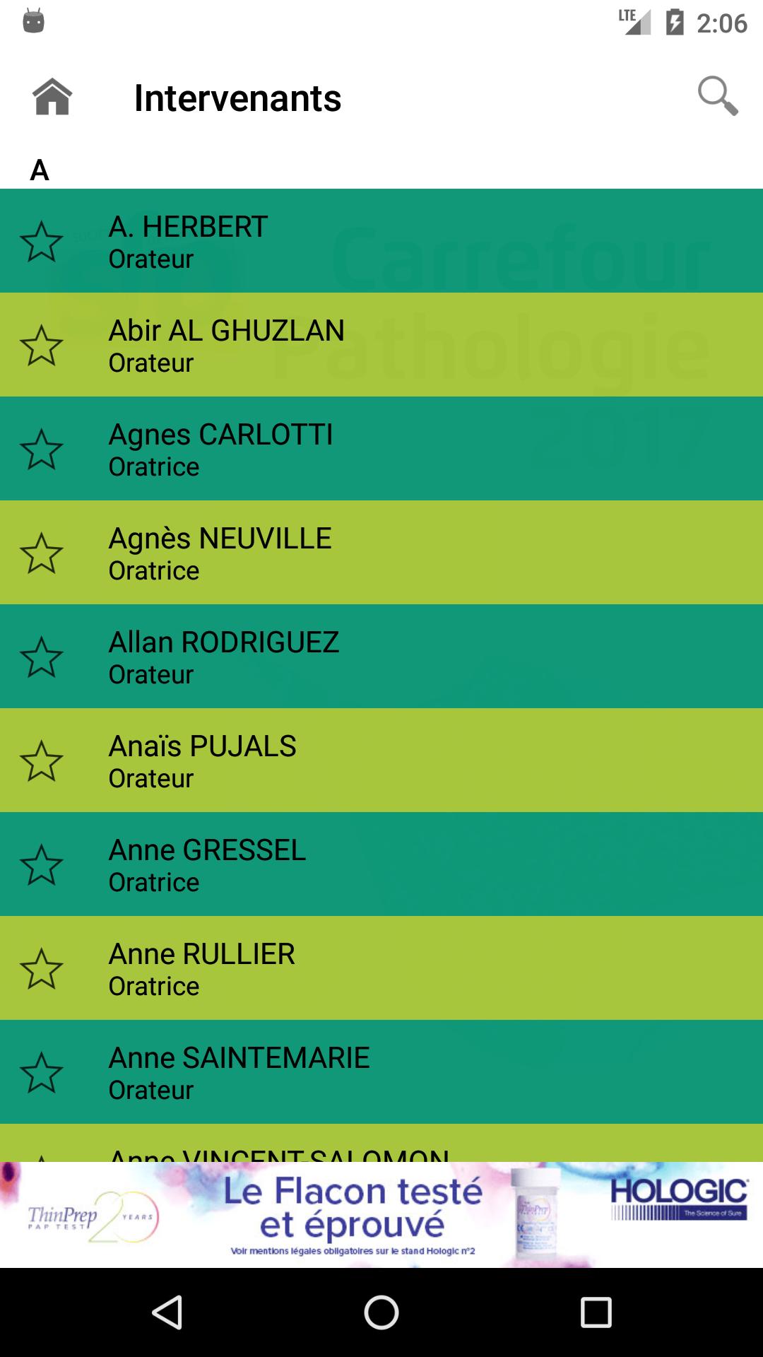 Carrefour Pathologie