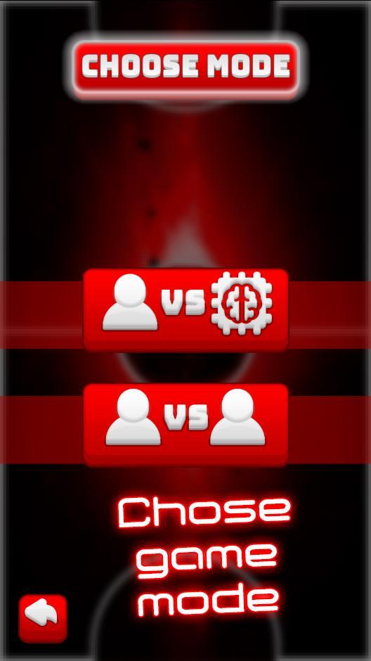 Two Player Games: RED Air Hockey