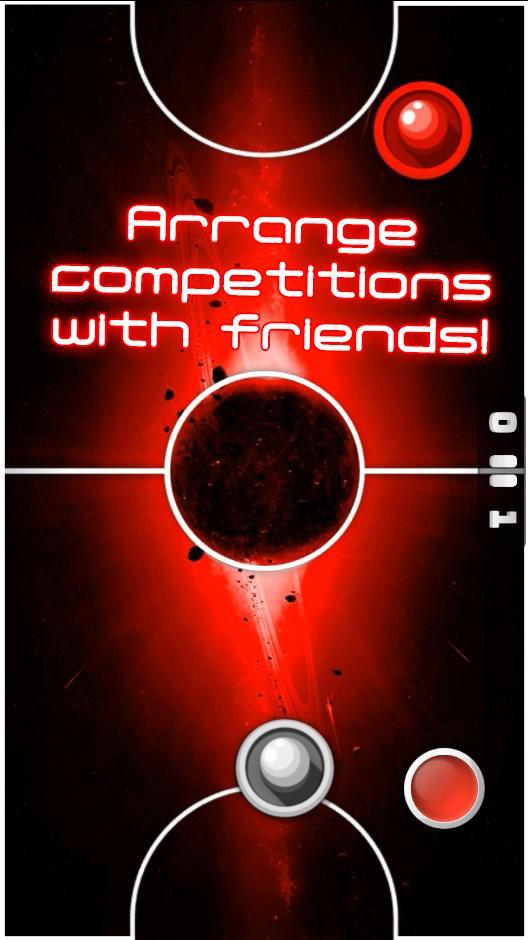 Two Player Games: RED Air Hockey
