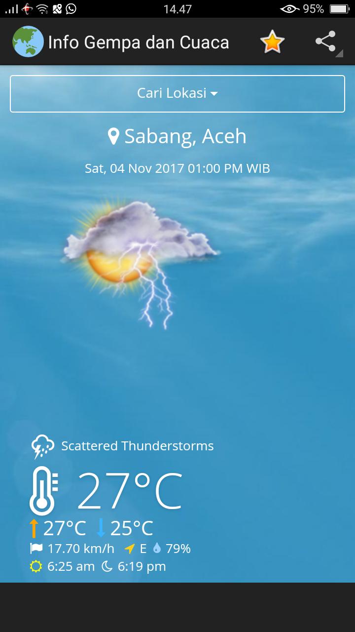 Info Gempa Bumi Terkini dan Cu