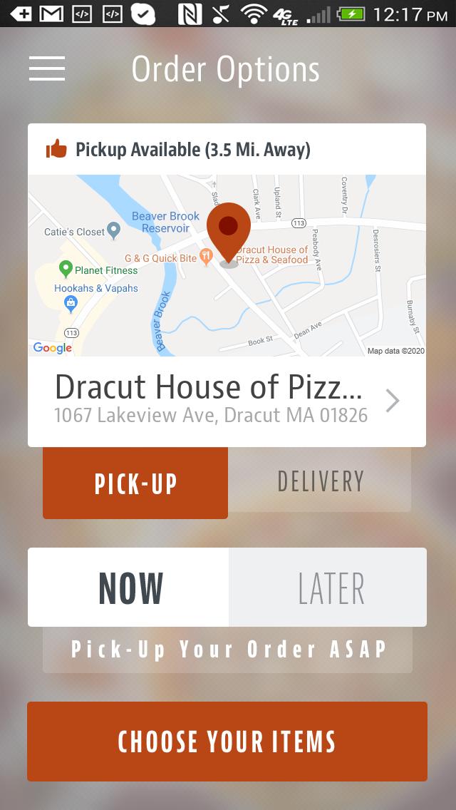 Dracut House of Pizza
