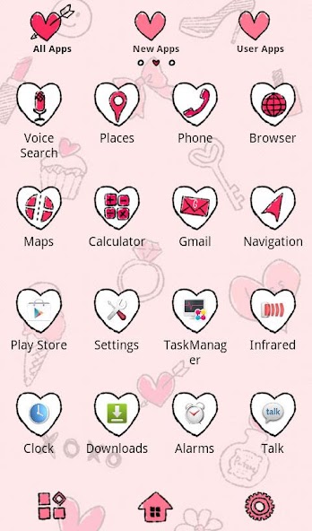 -KissKiss- Theme +HOME