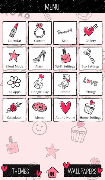 -KissKiss- Theme +HOME