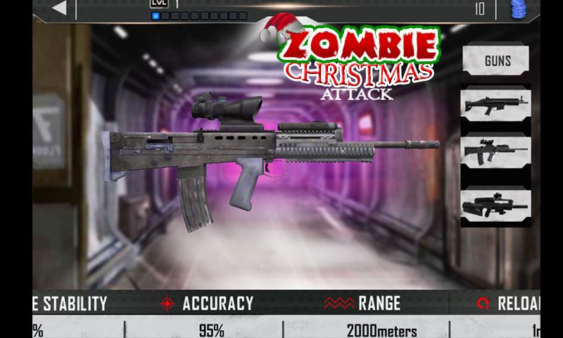 Angry Zombies Christmas Attack