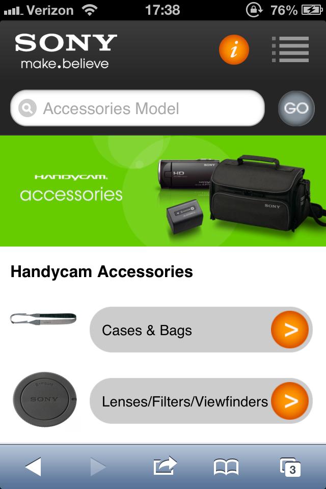 Sony DI Accessory Guide 2.1