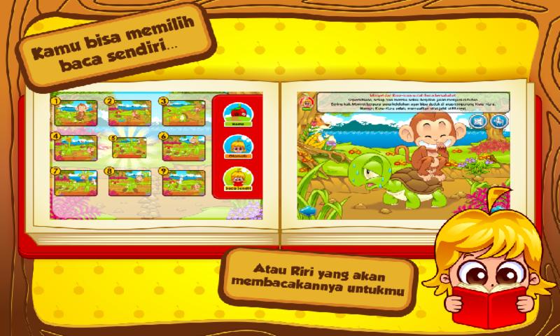 Cerita Anak : Monyet dan Kura