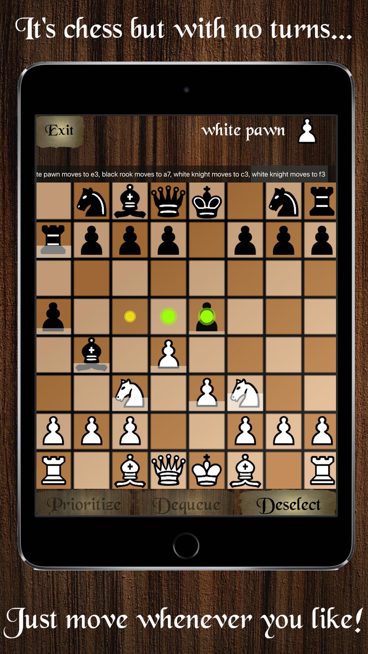 Realtime Chess: No Turn Chess