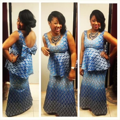 Ankara Fashion Skirts and Blouses Styles