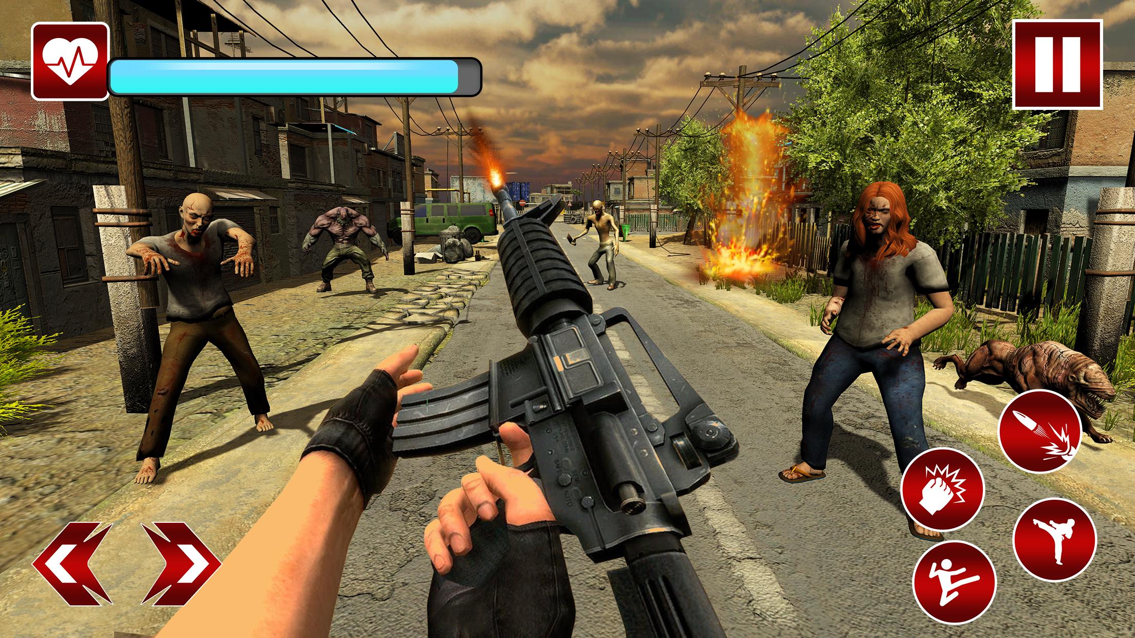 Real Zombie Shooting Strike