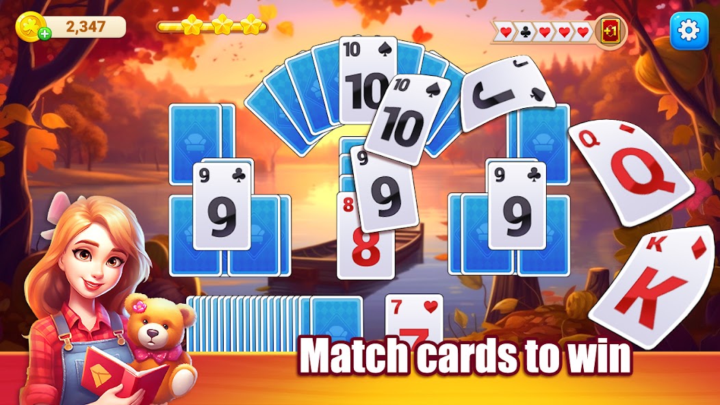 TriPeaks Solitaire K