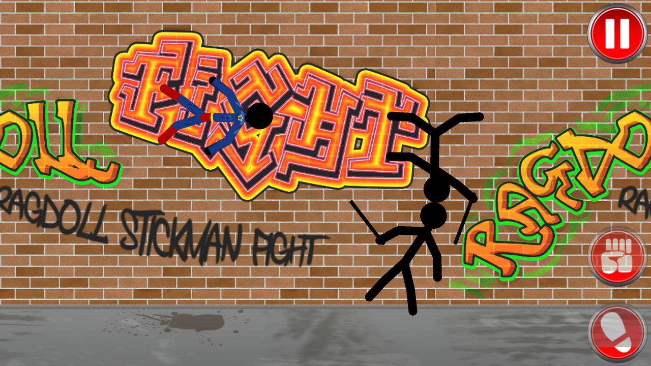 Ragdoll Sticked Man Fight