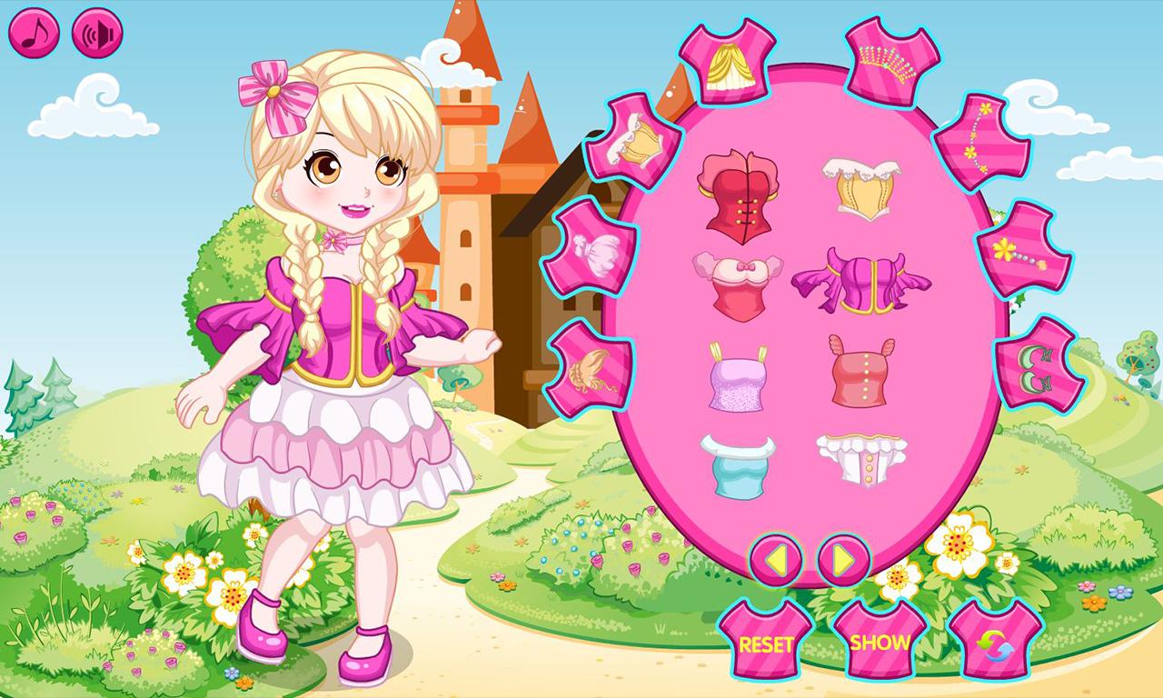 Princess dress up salon