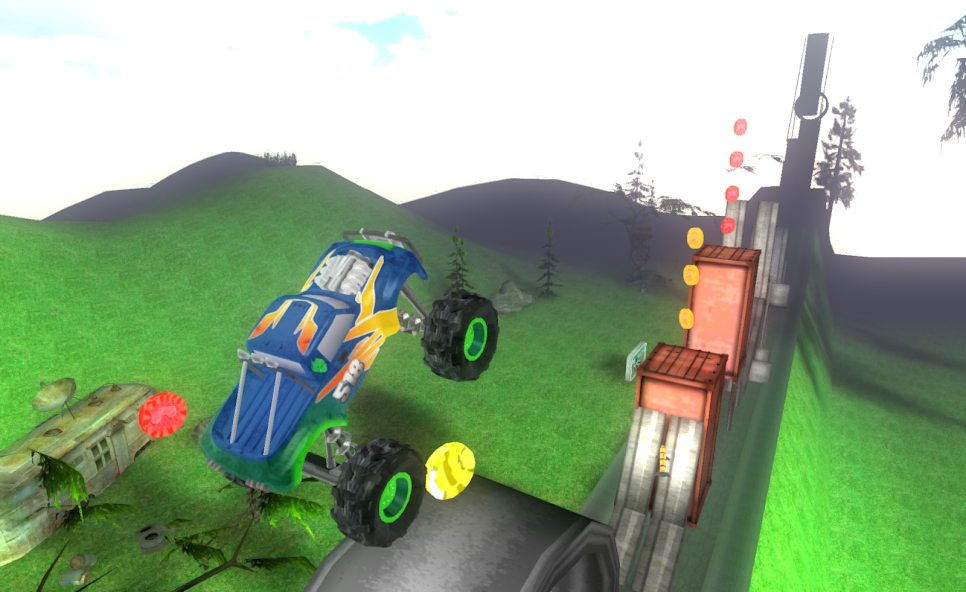Big Monster Truck Racing 3D